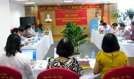 Ban Thường vụ Đảng ủy Tập đoàn Dệt may Việt Nam kiểm điểm tự phê bình và phê bình