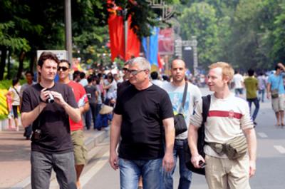 承天-顺化省接待国际游客量激增