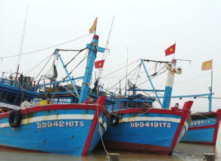 Chuyện của những ngư dân không quên cắm cờ Tổ quốc trên nóc tàu trước mỗi chuyến ra khơi