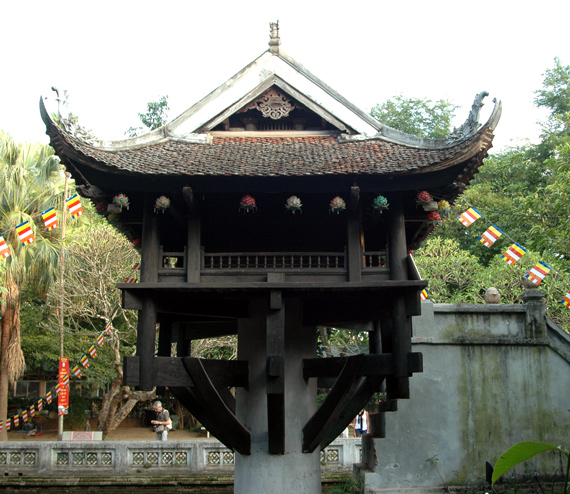One Pillar Pagoda Shining ancient values
