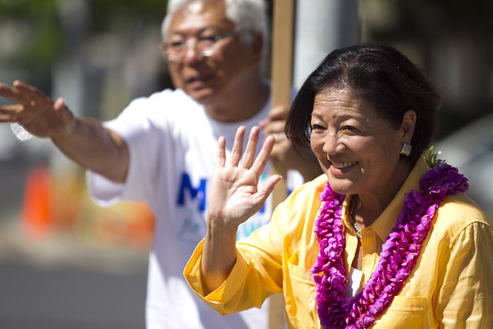Hirono becomes first U S senator born in Japan
