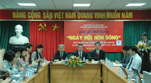 Giao lưu trực tuyến ngày hội non sông