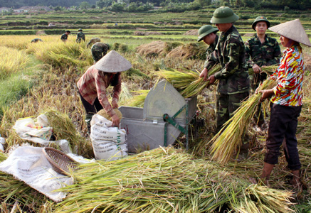 Bộ đội Đồn Biên phòng Tân Thanh gắn việc học và làm theo Bác với thực hiện nhiệm vụ chính trị