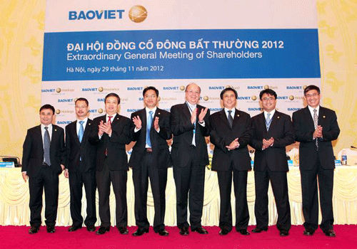 Tập đoàn Bảo Việt công bố Hội đồng Quản trị, Ban Kiểm soát nhiệm kỳ 2012 - 2017 và bổ nhiệm Tổng Giám đốc