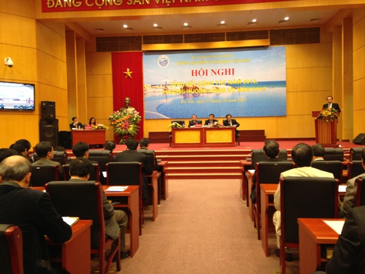 Tổng cục Biển và Hải đảo Việt Nam tổng kết công tác năm 2012