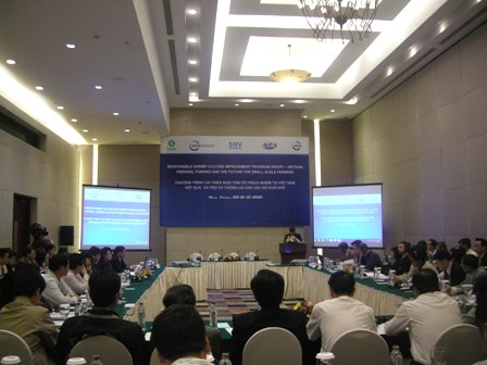 Improving responsible shrimp culture in Vietnam