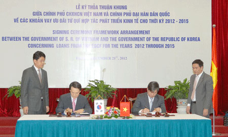 Vietnam, RoK sign USD1 2 billion loan deal