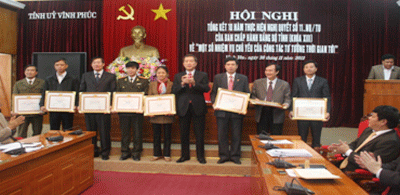 Vĩnh Phúc Tổng kết 10 năm Nghị quyết số 11 - NQ TU về công tác tư tưởng