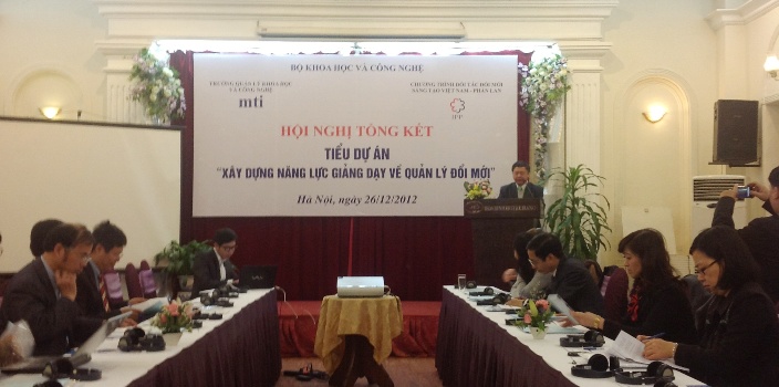 Xây dựng năng lực giảng dạy về quản lý đổi mới
