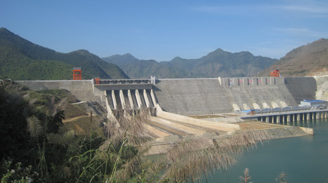 Largest hydroelectric plant in Southeast Asia before inauguration