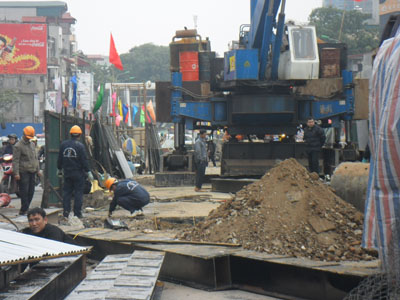 Hà Nội Đẩy nhanh tiến độ các dự án hạ tầng giao thông