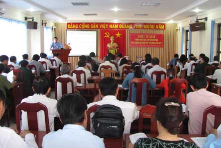 Đồng Tháp Triển khai học tập chuyên đề tấm gương đạo đức Hồ Chí Minh năm 2012