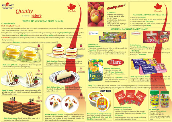 Canada promotes confectioneries and fruits in Hanoi