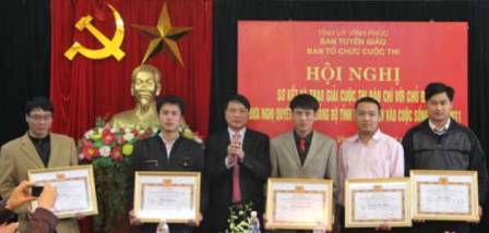 Báo chí Vĩnh Phúc tích cực Đưa Nghị quyết của Đảng vào cuộc sống