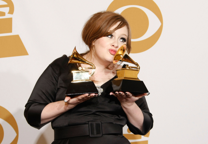 Grammy 54 Adele nhận 6 giải thưởng