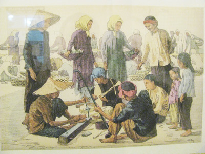 Tenues et bijoux traditionnels des vietnamiens du début du XXè siècle