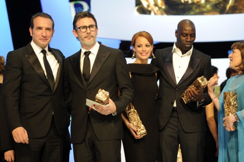 The Artist , grand vainqueur des Césars 2012