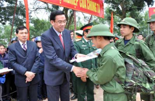 Vĩnh Phúc Ấn tượng ngày hội tòng quân