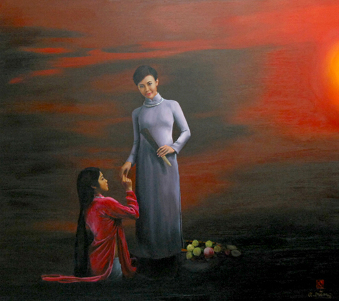 “Drops of Spring” exhibition opens in HCMC