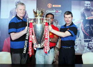 Premier League trophy on display in HCM City