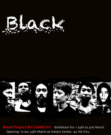Exhibition “Black” takes place in Hanoi