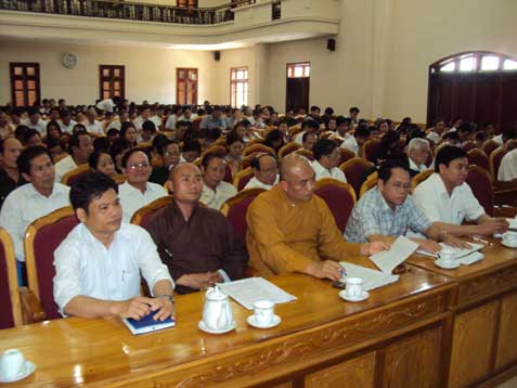 Hà Tĩnh Mặt trận Tổ quốc và các đoàn thể cấp tỉnh quán triệt thực hiện Nghị quyết Trung ương 4 khoá XI
