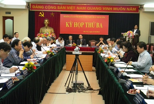 Kỳ họp thứ 3 của Hội đồng Lý luận, phê bình văn học, nghệ thuật Trung ương