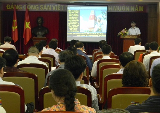Hội nghị thông tin chuyên đề về tình hình biển, đảo