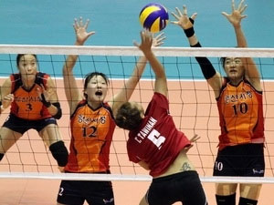 Thai women triumph at Tuan Chau beach volleyball