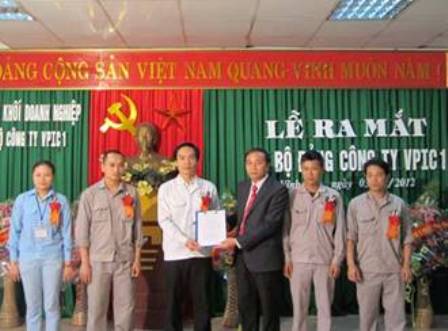 Vĩnh Phúc Bước tiến mới trong công tác phát triển tổ chức Đảng trong các doanh nghiệp FDI