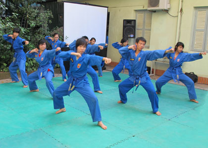Échanges sur les arts martiaux traditionnels Vietnam-République de Corée