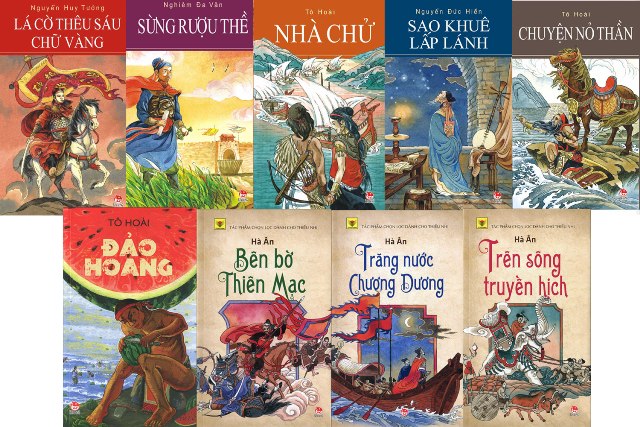 Tái bản 9 cuốn tiểu thuyết lịch sử kinh điển