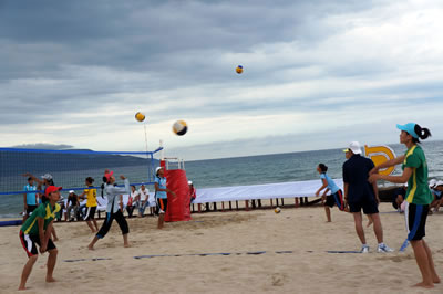 2012年海滩排球锦标赛在岘港市举行