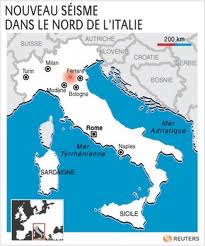 Puissant séisme dans le nord de l Italie