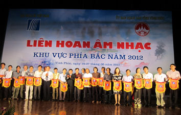 Bế mạc Liên hoan âm nhạc khu vực phía Bắc lần thứ XV