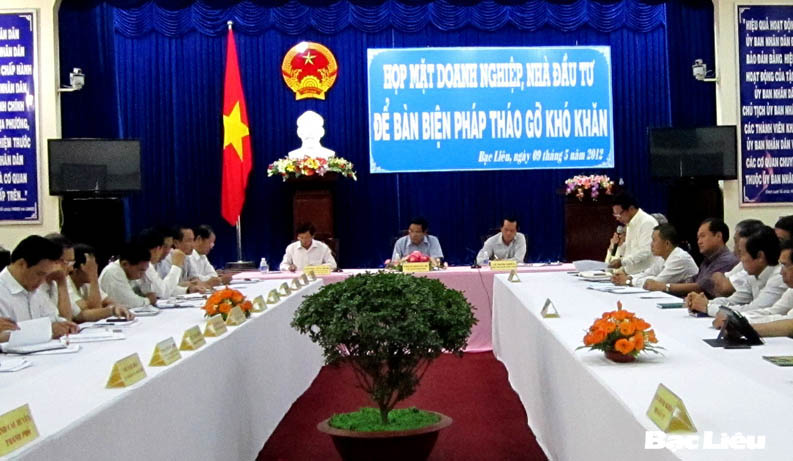 Bạc Liêu Tập trung dồn sức “cứu” doanh nghiệp