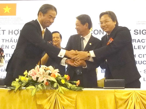 TP Hồ Chí Minh Ký hợp đồng gói thầu số 2 tuyến Metro Bến Thành - Suối Tiên