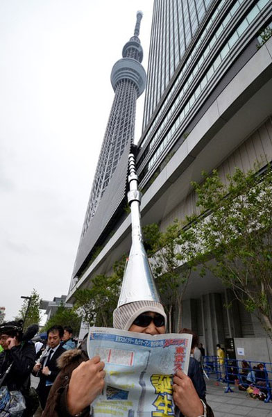 World s tallest tower Tokyo Skytree opens to public