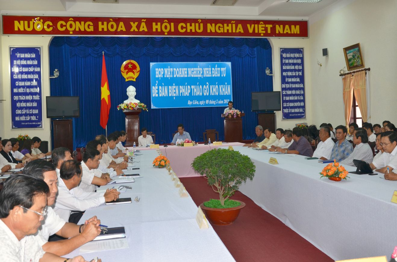 Bạc Liêu Tháo gỡ khó khăn cho các doanh nghiệp