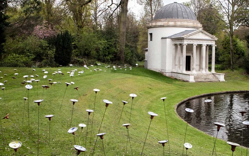 Ceramic flower meadow opens to kick off London 2012 Festival