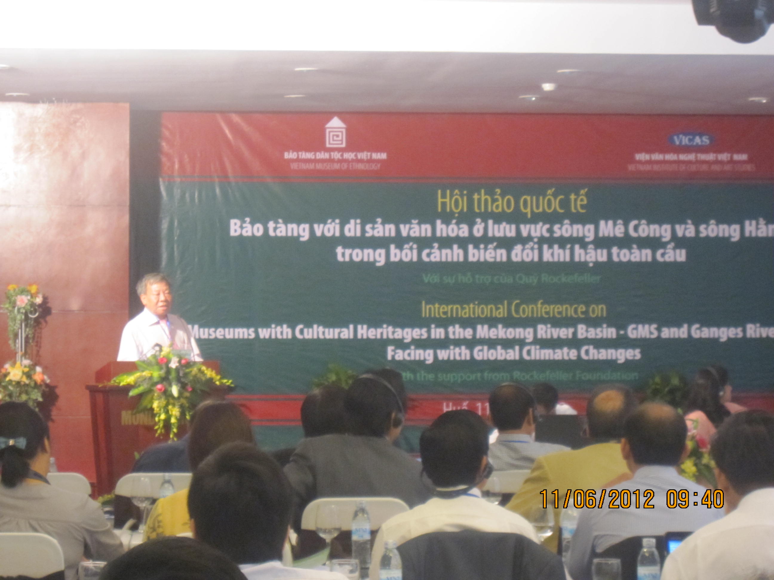 Preserving cultural heritage in global climate change