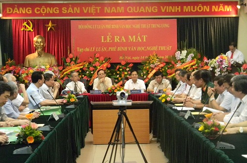 Ra mắt Tạp chí Lý luận, phê bình văn học- nghệ thuật