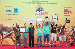 Biggest off-road race ends in Ha Long