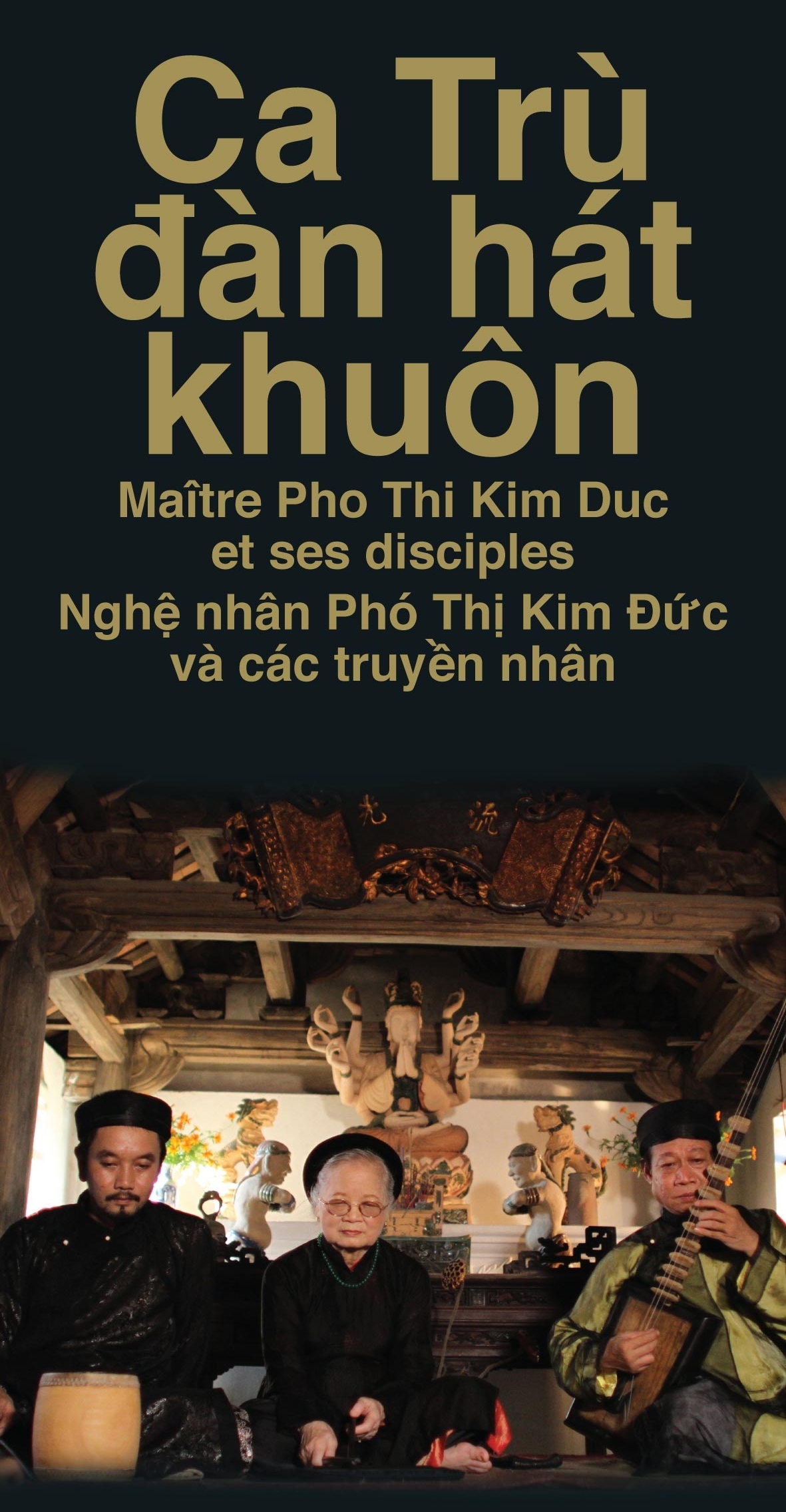 Nghệ nhân Phó thị Kim Đức và đêm Ca trù đàn hát khuôn