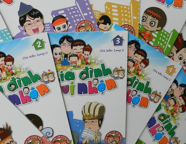 Ra mắt bộ truyện tranh dài tập “Gia đình vui nhộn”