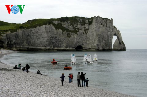 Unique Cliffs in Étretat