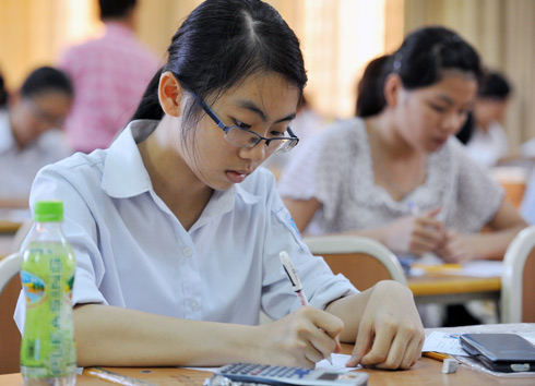 Thí sinh ngồi cạnh nhau không cùng mã đề thi trắc nghiệm