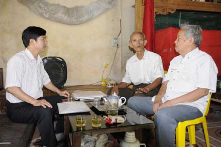 Xã La Phù, huyện Hoài Đức Hà Nội  Cần trả lại đúng tên cho liệt sỹ