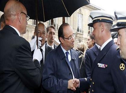 Premier défilé du 14-Juillet pour François Hollande
