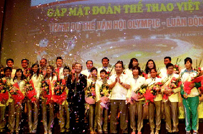 夺得2012伦敦奥运会金牌的越南运动员将获得大奖